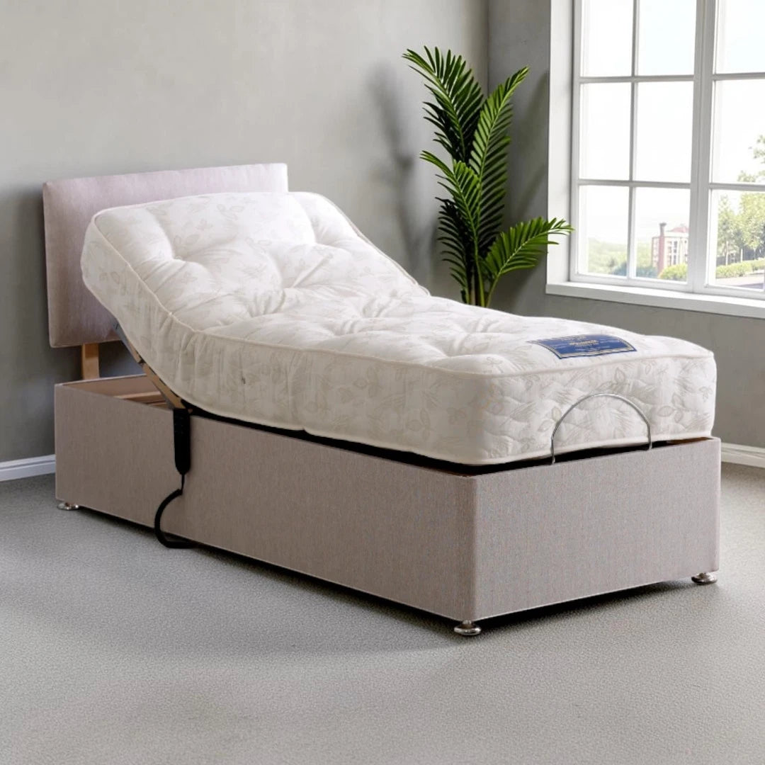 Aurest Electric Adjustable Bed & 1000 Pocket Mattress