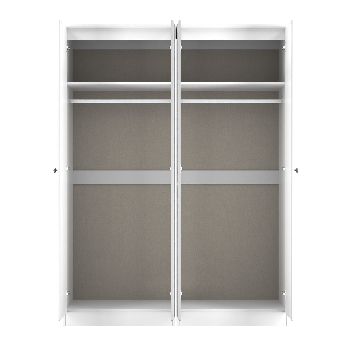 Pembroke 4 Door 2 Mirror Wardrobe