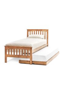 Amelia Honey Oak Bed - Guest Bed