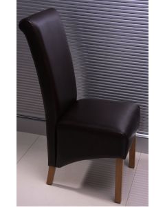 Lucy Collection - Black Leather Chair