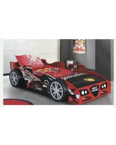 Kids Red Night Racer Bed 