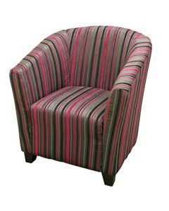 Toni Luxury Fabric Club Chair