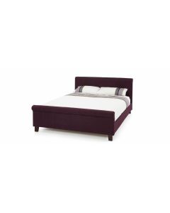 Hazel Upholstered Bed (Ice or Linen,) Kingsize (5')
