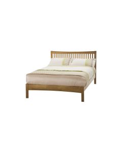 Mya Honey Oak Bed - Double (4'6'')