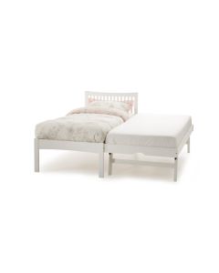 Mya Opal White Bed - Guest Bed (3')