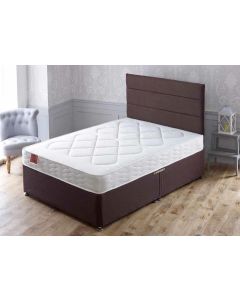 Ortho Damask Divan Bed - Small Double (4')