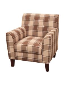 Oxford Checked Accent Chair