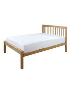 Sandra LE Bed Frame - White, Grey, Beech - Small Double (4')