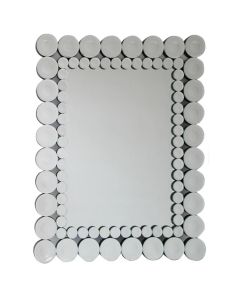 Rectangular Circled Mirror - SY059