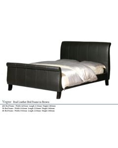 Vogue Leather Bed 