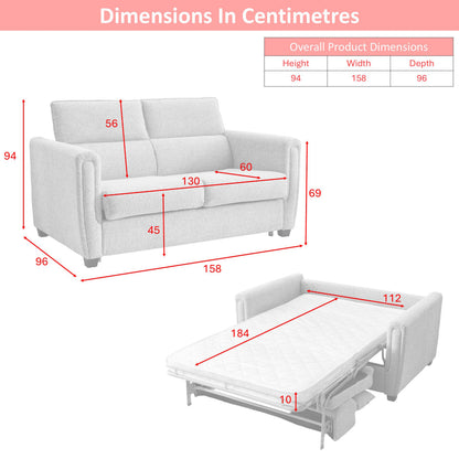 Mayfair Sofa Bed - Ash