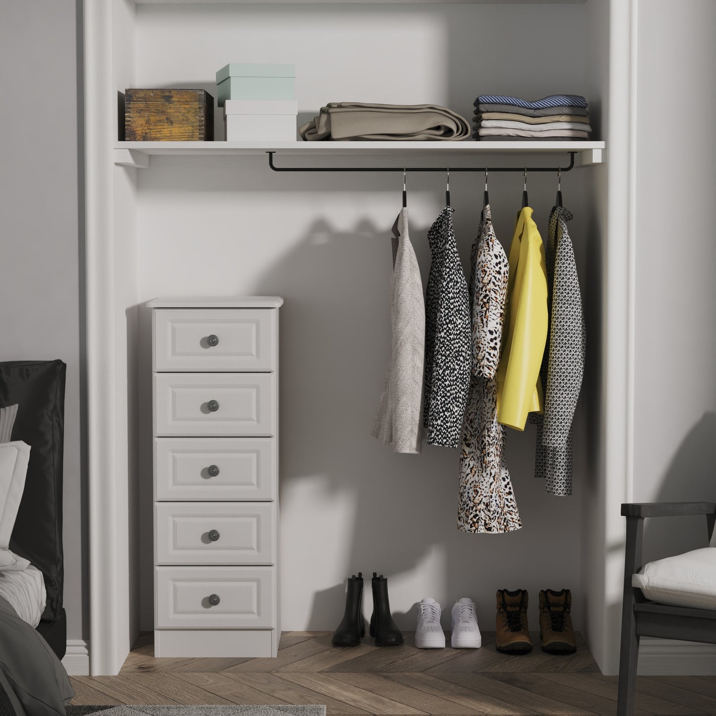 Pembroke 5 Drawer Locker
