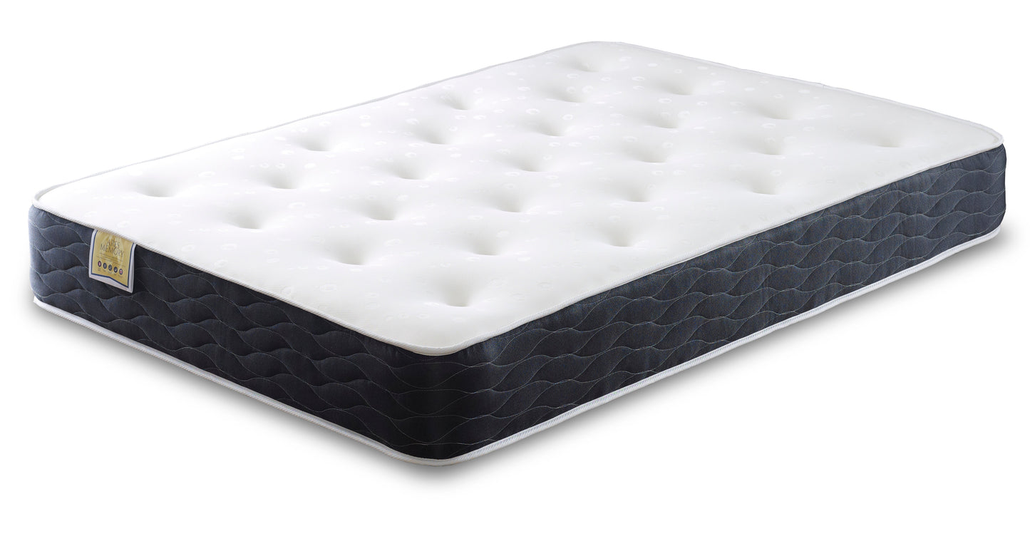 Ares Memory Sprung Mattress - Small single (2'6")