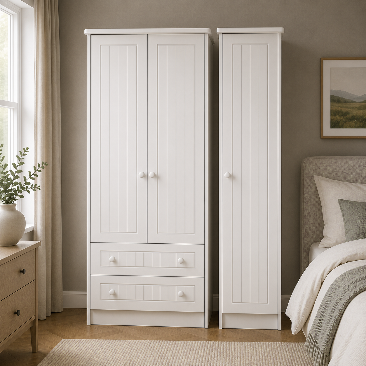 Warwick Triple 2 Drawer Robe