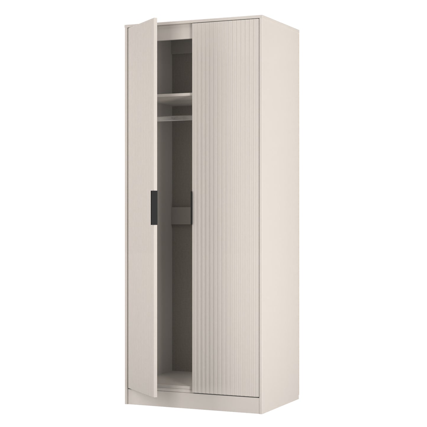 Fluted 2 Door Wardrobe