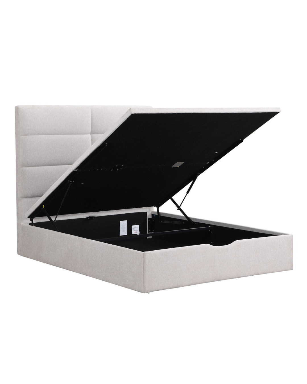 Jessica Storage Bed - Beige