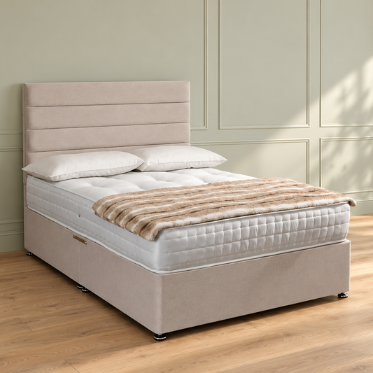 PROMO - Jubilee Pocket Divan Bed & Dartford Headboard