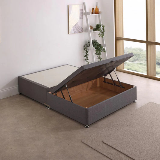 Ottoman Storage Half End Lift Divan Bed