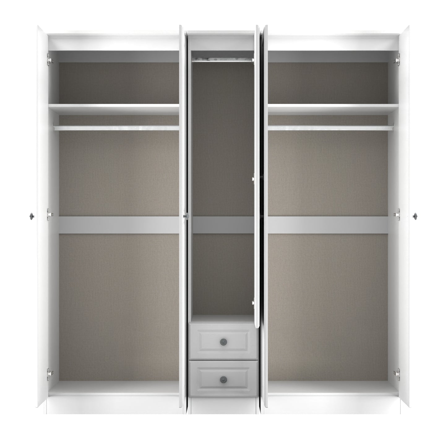 Pembroke 5 Door 2 Drawer Wardrobe