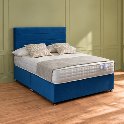 Silver 2000 Pocket Intelligent Fibre Divan Bed